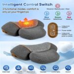 Neck Massager Heated Neck Massager Pillow With Cervical Traction