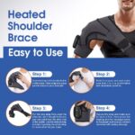 Shoulder Massager Heated Shoulder Brace Wrap