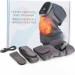 Knee Massager Cordless Rechargeable Heating Knee Warmers Wrap for Shoulder Elbow Knee Stress Relief