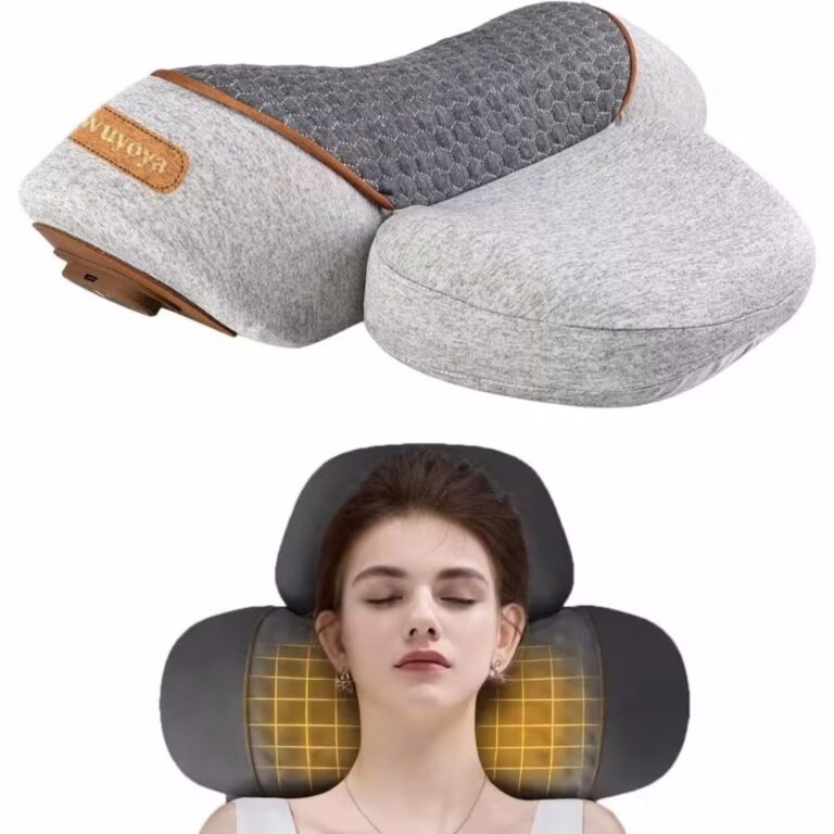 Neck Massager Heated Neck Massager Pillow With Cervical Traction