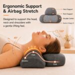 Neck Massager Heated Neck Massage Pillow With Airbag Traction