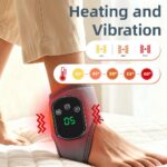 Foot Massager Foot & Ankle Massager with Heat Vibration,