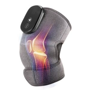 Knee Massager Cordless Rechargeable Heating Knee Warmers Wrap for Shoulder Elbow Knee Stress Relief